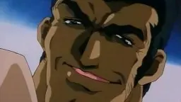 Shinobu Kocho wird von einem muskulösen dunklen Mann mit sadistischem Grinsen von hinten genommen